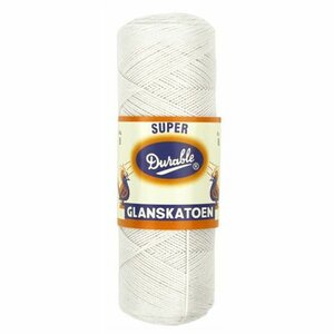 Durable Glans 8 Breikatoen 009 Wit 