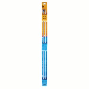 Pony  Breinaald 4mm 40cm met knop 