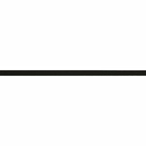 Keperband Polyester 10mm Zwart per meter