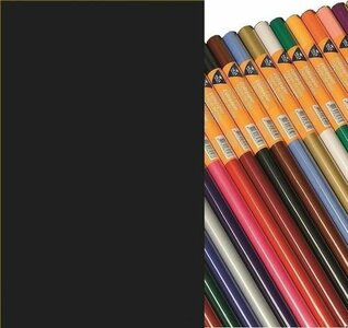 Zijdevloeipapier zwart 15859 18gr 5VL 50x70cm 