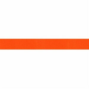 Restyle Lint Satijn Dubbelzijdig Oranje 25mm (per meter)