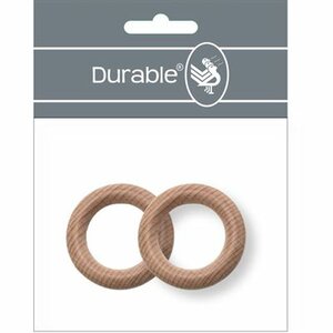 Beukenhouten ring krt 2 stk 40mm