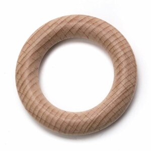 Beukenhouten ring krt 1 stk 70mm 
