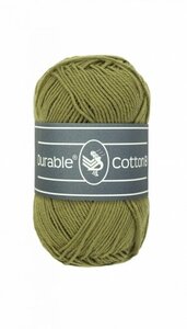 Durable Cotton 8 2168 Khaki brei- en haakgaren 50 gram 150 meter - Kleur 2168