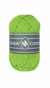 Durable Cotton 8 2146 Yellow Green brei- en haakgaren 50 gram 150 meter