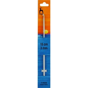 Pony  Haaknaald 3mm lengte 15cm
