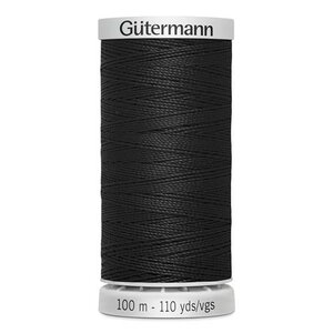 G&uuml;termann  Polyester supersterk naaigaren 100 meter dikte 40 - Kleur 000