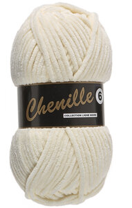 Lammy Chenille 6 kleur 16 Ivory