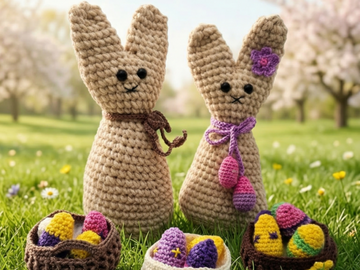 Garenpakket Durable Paaskonijntjes 