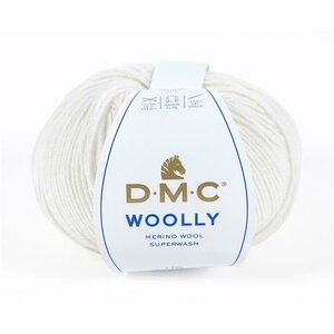 Woolly Merino wol 03 ivory brei- en haakgaren DMC 488