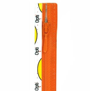 Opti rits S40 25cm drup 0693 Oranje (niet deelbaar)