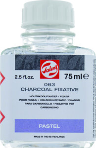 Talens 063 Houtskoolfixatief flacon 75 ml