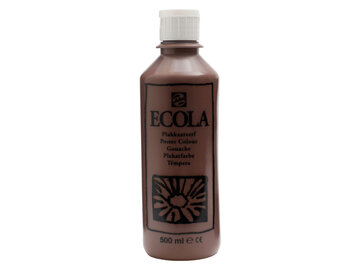 Ecola (Talens Plakkaatverf) 500 ml nr. 400 Bruin