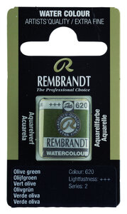 Rembrandt Aquarelverf napje  620 OlijfGroen