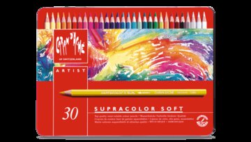 SUPRACOLOR&reg; Soft Aquarelle &ndash; Assortment of 30 colours