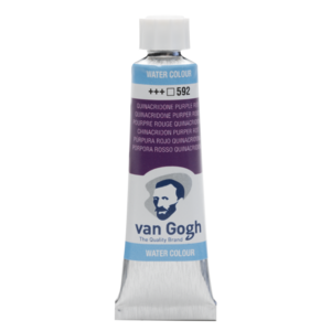 Van Gogh Aquarelverf tube 10 ml  592 Quincridone Purper Rood