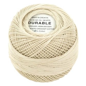 Durable 1020 Borduur- Haakkatoen Creme