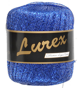 Lammy Yarns  06 Blauw Lurex