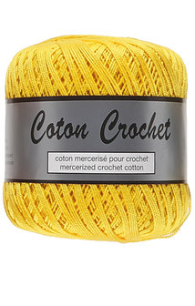 LY Coton Crochet 10 371 LichtGeel 