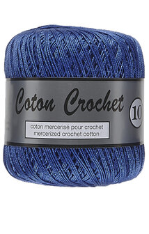 LY Coton Crochet 10 022 Blauw 