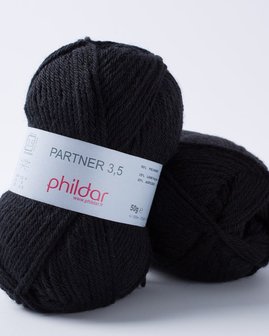 Phildar Partner 3,5 Noir