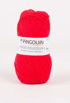 Pingouin Douceur 4 2033 Rouge