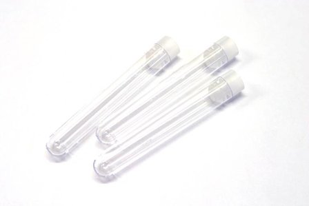 Reageerbuisjes met dop (per  5 stuks)
