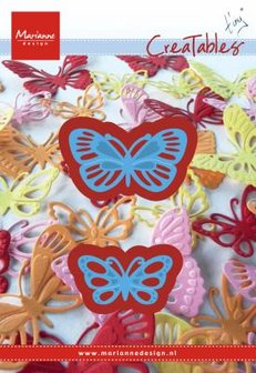 LR0357 CreaTables Marianne Design Tiny&#039;s butterflies 2