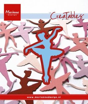 LR0165 CreaTables Marianne Design Ballerina