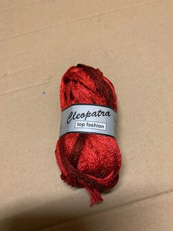 Lammy Yarns Cleopatra 604 Diversen Kleuren Rood
