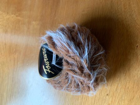 Lammy Yarns Fourere 06 BeigeCognac  