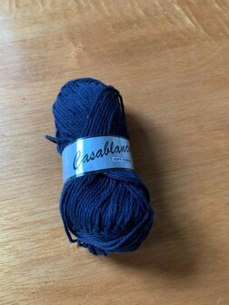 Lammy Yarns Casablanca 890 DonkerBlauw