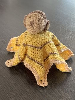 Haakpatroon Monky Knuffeldoekje