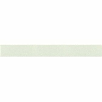 Lint Satijn Dubbelzijdig 25mm kleur 089 Wit (per meter)