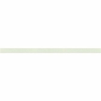 Lint Satijn Dubbelzijdig 10mm kleur 089 Wit (per meter)