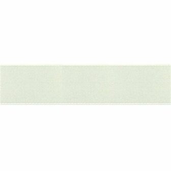 Lint Satijn Dubbelzijdig 50mm kleur 089 Wit (per meter)