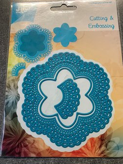 Joy Crafts 6002-0361 Cutting &amp; Embossing NoorDesign Bloemen