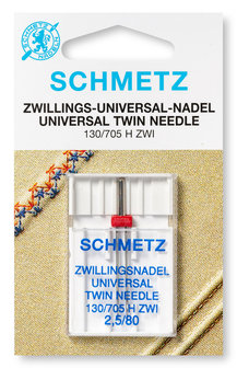 Schmetz Twin L. 4.0 Universeel Nr. 90 Naaimachinenaalden