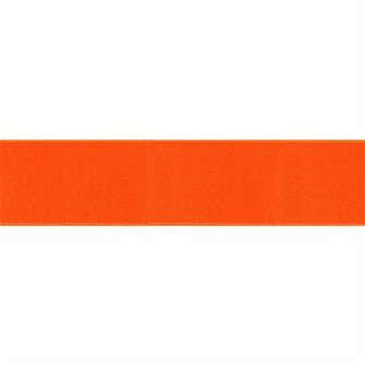 Restyle Lint Satijn Dubbelzijdig Oranje 50mm (per meter)