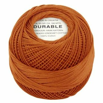 Durable 1033 Borduur- Haakkatoen Cognac