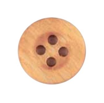 Houten Knoop Dill 25mm