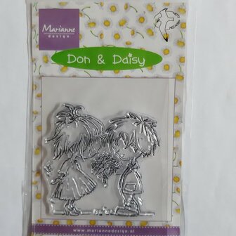 Marianne Design Don &amp; Daisy  Clear Stamps  Love is