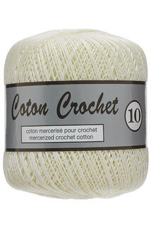 LY Coton Crochet 10 844 CremeWit