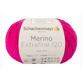 SMC  Merino120 extra fine  140 DonkerRose