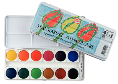 Talens Transparant WaterColours 6 napjes (Aquarelverf)