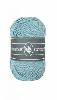 Durable Cotton 8 2124 Baby Blue brei- en haakgaren 50 gram 150 meter 