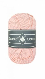 Durable Cotton 8 203 Light Pink brei- en haakgaren 50 gram 150 meter 