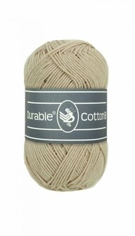 Durable  Cotton 8 2213 Bone brei- en haakgaren 50 gram 150 meter 