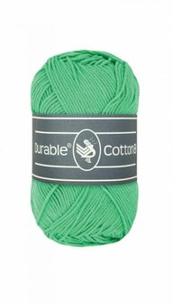 Durable Cotton 8 2156 Grass Green brei- en haakgaren 50 gram 150 meter