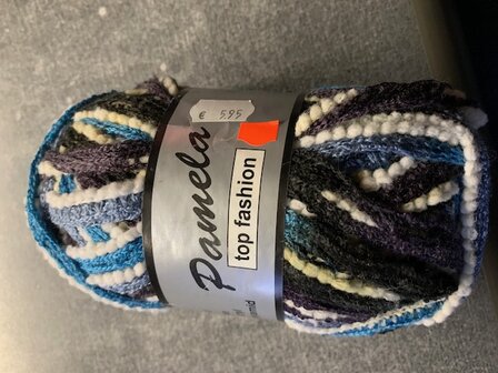 Lammy Yarns Pamela 606 BlauwGrijsBruin